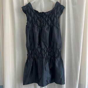 Issey Miyake 2002 rusched tube dress